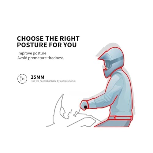 Extension de guidon MT-09 usinée avec précision pour un poste de pilotage ergonomique et stable - 4