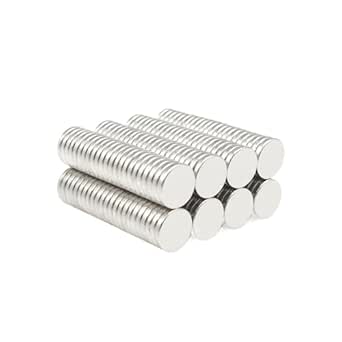 200× 10mm X 1mm Rare Earth Magnets Round Discs -Neodymium  N50 - Foto 3