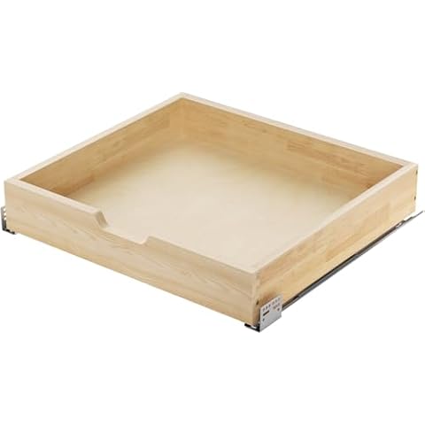 ROOMTEC Pull Out Drawers for Cabinets, 22½” W x 21” D Soft Close Slide Out Drawers for Kitchen Cabinets, Cabinet Pull Out Shelves Requires At Least 23.5” Cabinet Opening Cover