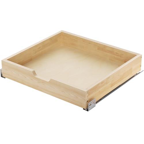 ROOMTEC Pull Out Drawers for Cabinets, 22½” W x 21” D Soft Close Slide Out Drawers for Kitchen Cabinets, Cabinet Pull Out Shelves Requires At Least 23.5” Cabinet Opening by ROOMTEC - Used condition - US$73.14