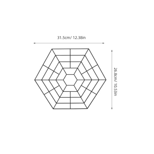 Protector hexagonal de peces modular con ganchos para cobertura flotante 5