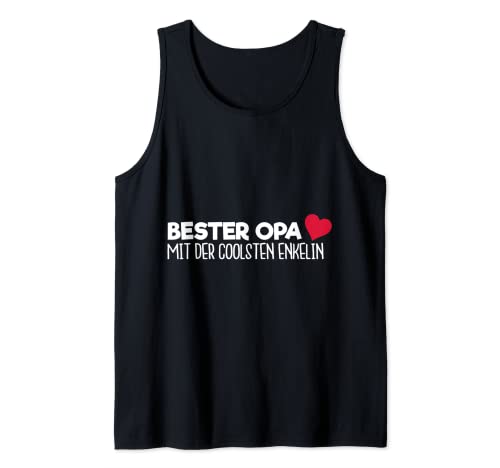 Bester Opa Coolste Enkelin - Divertente idea regalo Canotta