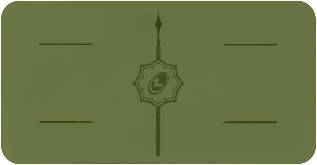 Liforme Yoga Pad - Patented Alignment System, Warrior-like Grip, Non-slip, Eco-friendly and biodegradable, 4.2mm thick pad for knee, elbow and hand support during Yoga