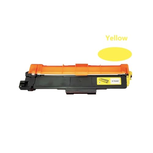 Toner TN248 jaune compatible résout les problèmes de texte délavé - 2