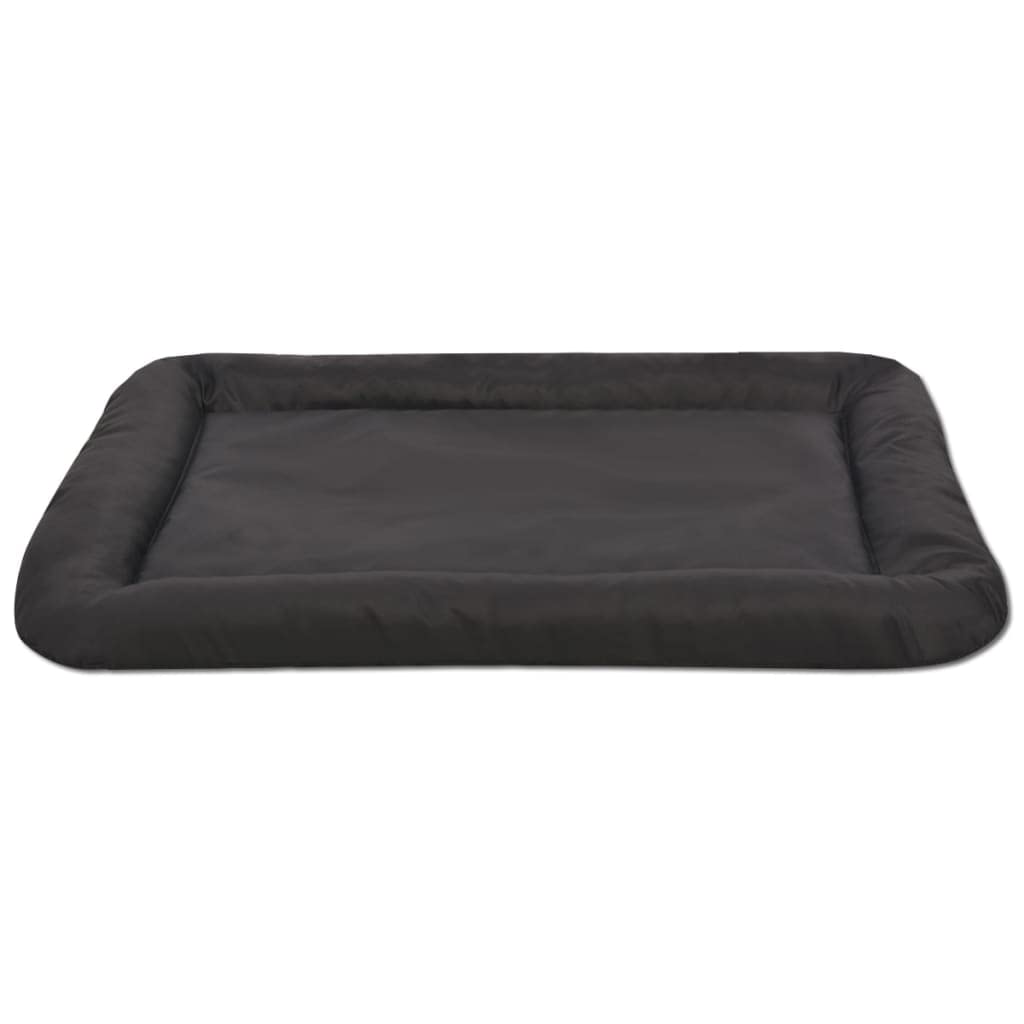 Cama para perros y gatos con base antideslizante y propiedades repelentes al agua en tamaño XXL y color negro de tela Oxford