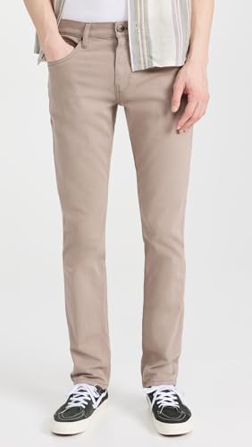 PAIGE Men's Slim Straight Twill Pants