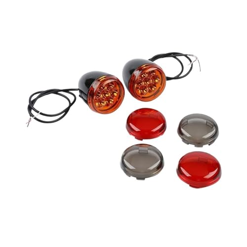 Clignotant clignotant de moto ambre Sportster XL1200 optique orange f