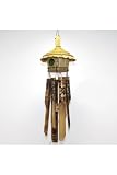 Handmade Wind Chime Wood Sound Decor for Patio Garden Balcony Indoor Outdoor...