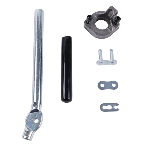 SUKATC 0C000908 26264B 0A002851 0B005146 Hydraulic Log Splitter Valve Lever Handle, Mounting Bracket and Chain Assembly Compatible with Energy Speeco Brave Dirty Hand Tools Huskee Yardmax MTD