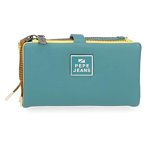 Cartera Pepe Jeans Bea con Tarjetero Azul Cover