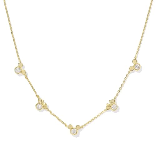 Kendra Scott x Disney Mickey Mouse and Minnie Mouse Strand Necklace, Fashion Jewelry for Women