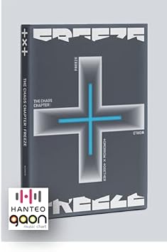 TXT - The Chaos Chapter Freeze [World ver.] The 2nd Album [Pre Order] CD+Photobook+Folded Poster+Others with Tracking, Extra Decorative Stickers, Photocards