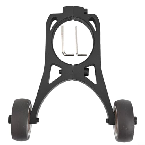Soporte de scooter invertido para Xiaomi para M365 Pro | Soporte de almacenamiento plegable de metal con soporte de rueda auxiliar | Estante de estacionamiento resistente al desgaste con