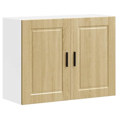 vidaXL Armoire Murale de Cuisine Porto chêne Sonoma Bois d ingénierie