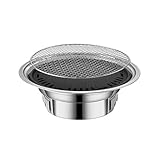 【Robuste】Les matériaux durables utilisés dans la construction de ce gril garantissent qu'il peut résister à des températures élevées et à une utilisation intensive, ce qui en fait une option fiable et durable pour tous vos besoins de grillades.