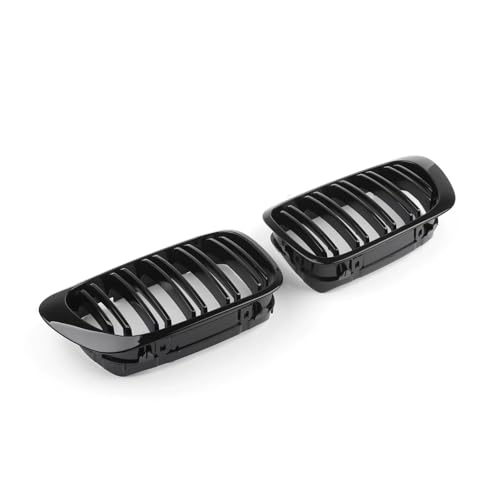 Calandre avant pour E46 berline et coupé de style tuning noir - 4