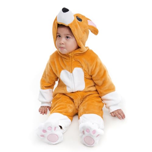 Disfraz enterizo de perro para bebé 0-24 meses miniatura 3
