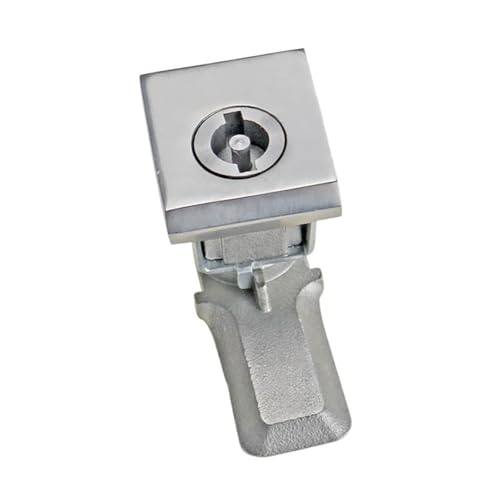 Serrure carrée S-Core Box AE en acier inoxydable 304 avec clé pour porte d'armoire - 4