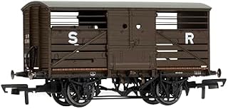 Hornby R60287 SR Viehwagen 53698 Güterwagen, Braun