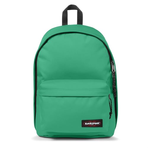 EASTPAK Out of Office Zaino 27L (44 x 29,5 x 22 cm), scomparto laptop 13–15”, zaino scuola e lavoro resistente e idrorepellente con spallacci imbottiti - GEM GREEN