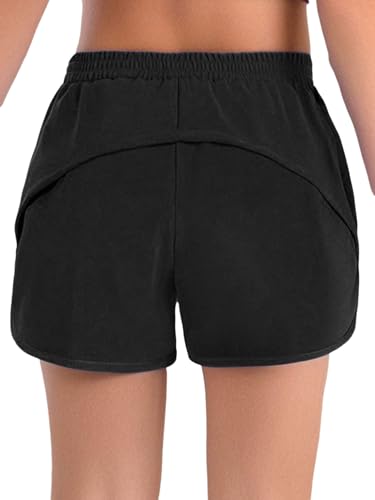 YEAHDOR Kids Girls Tennis Shorts Quick Dry Running Gym Athletic Sport Shorts with Built-in Mesh Liner4