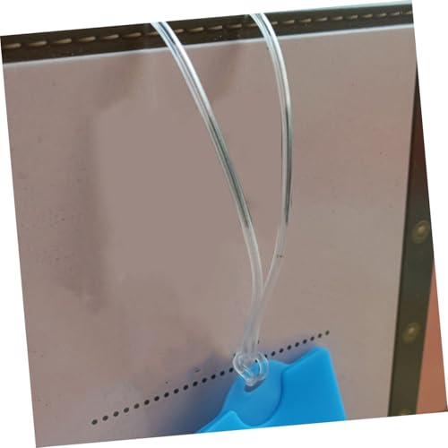Cordon pour badges transparent avec pochette PVC robuste et attache de sécurité anti-perte