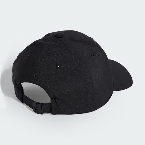 adidas Unisex Bball Lt Emb New Logo Hat, Black/White, XXS-XS 2