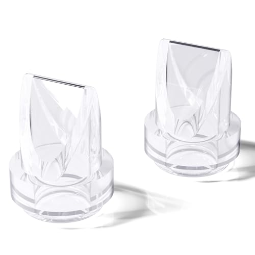 Image of NCVI Duckbill Valves Compatible with NCVI Wearable Breast Pump 8111/S32/8131, Breast Pump Replacement Accessories, 2 Pack Set