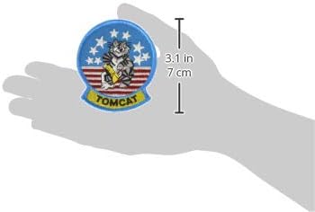 EagleEmblems PM0026 Patch-USN, Tomcat (3-3/8'')