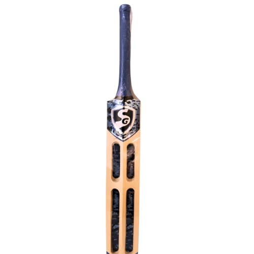 Image of SG T-900 Kashmir Willow Tennis Cricket Bat | Lightweight Hard Tennis Bat for Power & Control