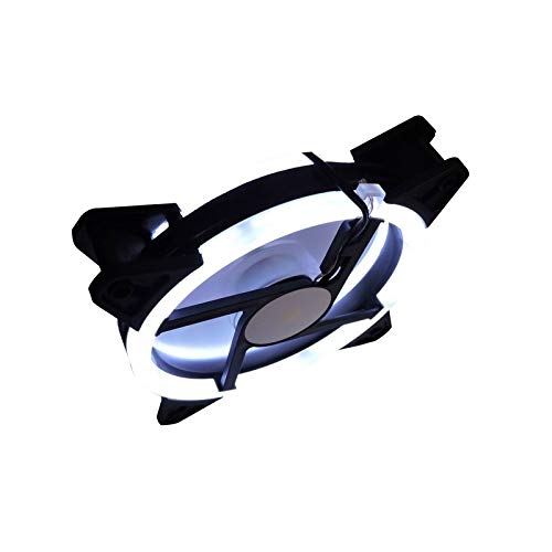 Cooler fan 12X12Cm Brazil PC Branco com conector para fonte e placa mãe