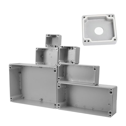 Boîte de jonction fonte d'aluminium robuste 1 trou pour réinitialisation