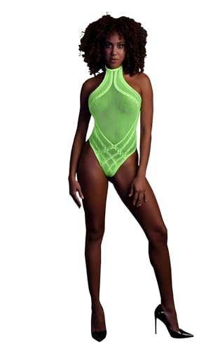 Shots Teddy & Bodysuit-OU839GLOOS Vert Fluo XS/XL