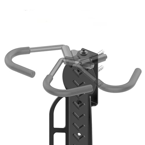 Almacenamiento de Bicicletas Vertical para Hogar | Kit de 2 Soportes de Pared Giratorios 5