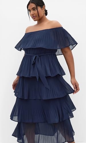 Image of City Chic Women's Plus Size Night Garden Dress