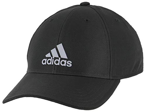 adidas Men's Decision Structured Adjustable Cap, Black/Grey, ONE SIZE