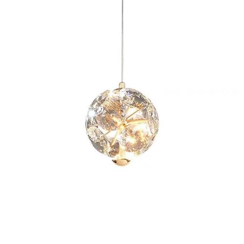 Image of Chaner, Diamond r Art Nordic Luxury Hanging Lamp, LED Source Metal Pendant Light, Crystal French Chaners, Creative Lighting ures, Personalized Kitchen Bedroom Corridor Hotel Decora