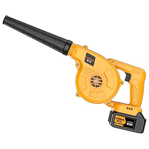 RUHEN Aspiradora/barredora eléctrica inalámbrica 3 en 1 para Hojas, Ideal para Oficina en casa, para soplar Hojas, Limpiar Polvo y Basura pequeña.