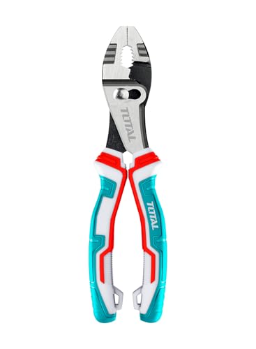 TOTAL - Sargento de Apriete | 400 x 120 mm | Fuerza Máxima de Apriete de 450 kg | Con Palanca de Liberación Automática | Para Trabajos de Carpintería | Para Sujetar Piezas | Plástico Negro