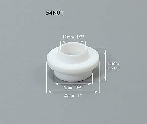 Image of RIVERWELD TIG Gas Lens Gas Gasket 17GLG20 18CG-20 18CG 54N01 54N63 | Insulator Cup Assort kit for PTA DB SR WP 17 18 26 TIG Welding Torch Accessories 10pcs