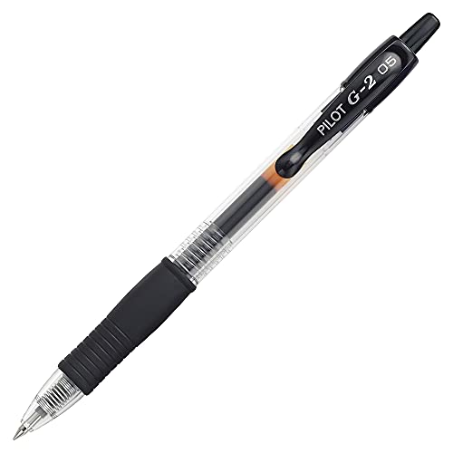 Bolígrafo Pilot Gel Retráctil Recargable Punta Extra Fina Negro miniatura 2