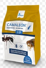 INSECTICIDA CAMALEON 1kg ALFACIPERMETRINA 0.5%(SUSTITUTO DEL GARRAPATIN). POLVO ANTIPARASITOS PARA ESTABLOS O DESIFENCION CASETAS