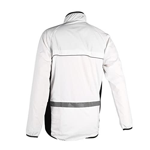 Chaqueta para ciclismo RiToEasysports blanca talla Large miniatura 7