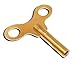 AEspares Key for Clock Winding Mechanical Clock Crank Winder Key Tool Brass Made (Key No. 11-5.00mm I.D.)