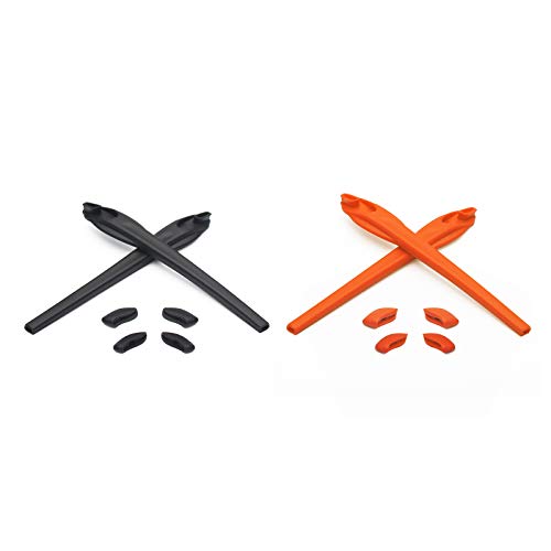 Image of Eye Opening Stuff Replacement Earsocks & Nosepiece Rubber Kits Compatible with Oakley Flak 2.0 /Flak 2.0 XL OO9188 Sunglasses