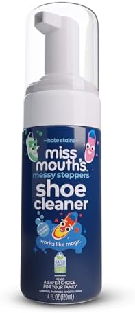 Miss Mouth's Messy Steppers Shoe Cleaner Kit - Sneaker Cleaner from the makers of Miss Mouth's Messy Eater Stain Treater