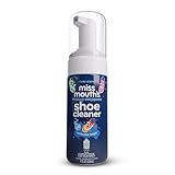 Miss Mouth's Messy Steppers Shoe Cleaner - 4oz Foaming Ready To Use Sneaker Cleaner for Rubber, Canvas, Leather to Remove Dirt, Grass, Scuffs from makers of Miss Mouth's Messy Eater Stain Treater