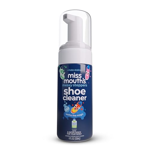 Miss Mouth's Shoe Cleaner 4oz for Sneakers, Leather, Canvas