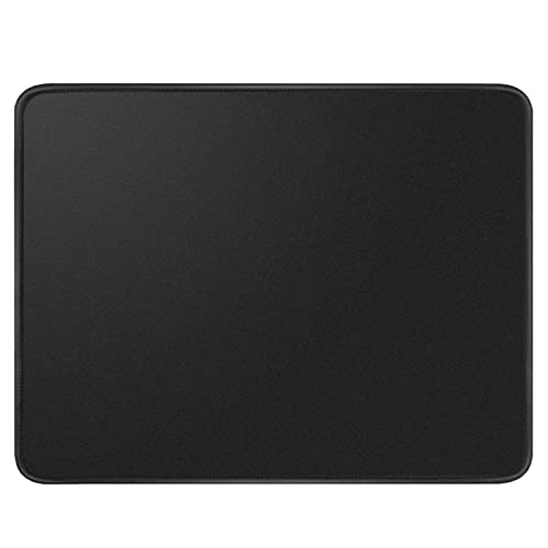 EasyULT Alfombrilla de Ratón, Ultrafina, 210 x 260 x 2mm, Mejora la Velocidad y Precisión, Base de Goma Antideslizante-Negro