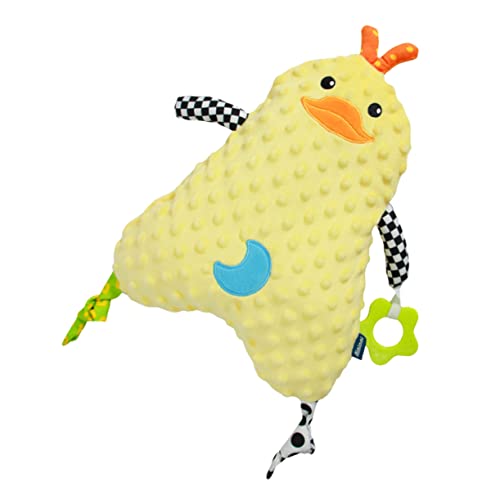 Toyvian Toalla De Confort Para Dormir Relleno Juguetes De Baño Pequeño Amoroso Felpa Botines Arruga Muselina Mantas Animales Cambiador De Bebe Nacido Peluches Gorro